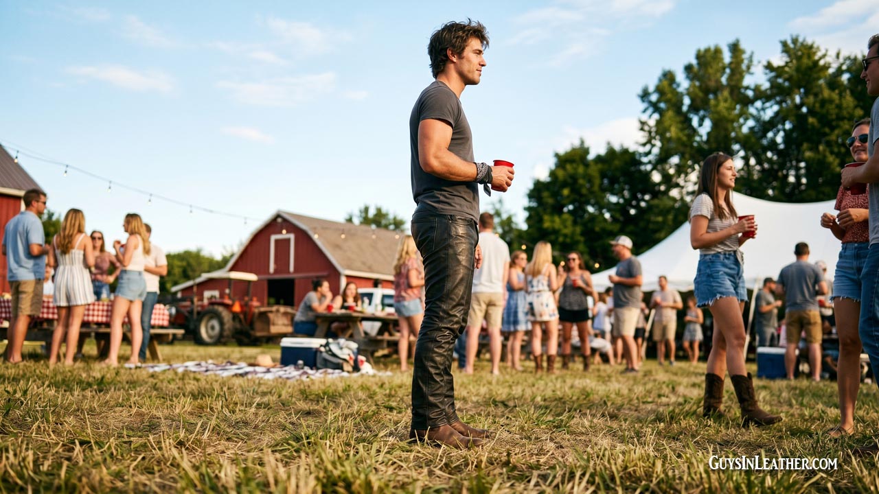 Country Life in Leather